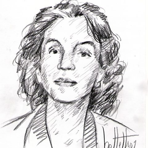 Retrato de Sophia de Mello Breyner Andresen